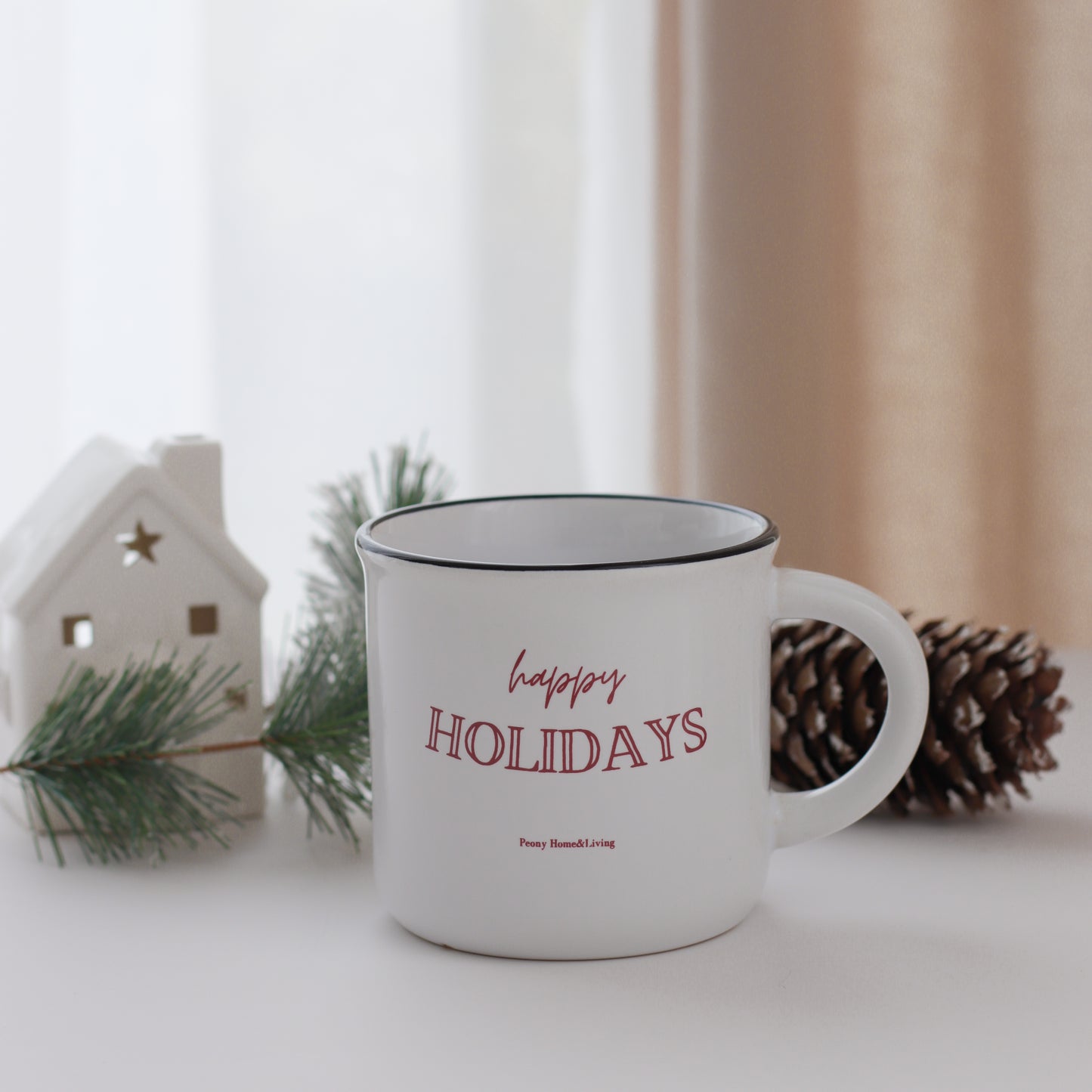 Happy Holidays Bögre