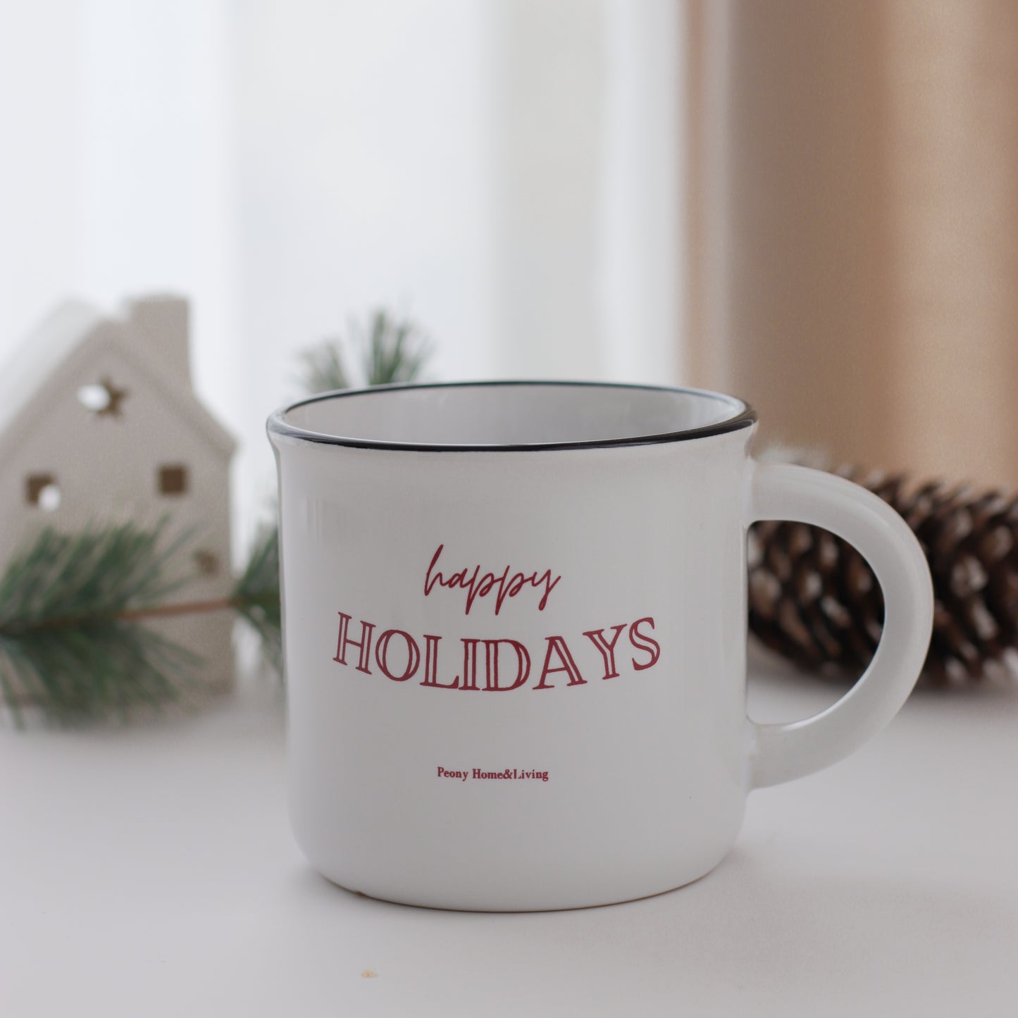 Happy Holidays Bögre
